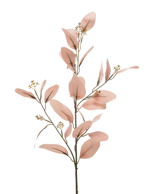 Paris Eucalyptus Spray Pink 72cm