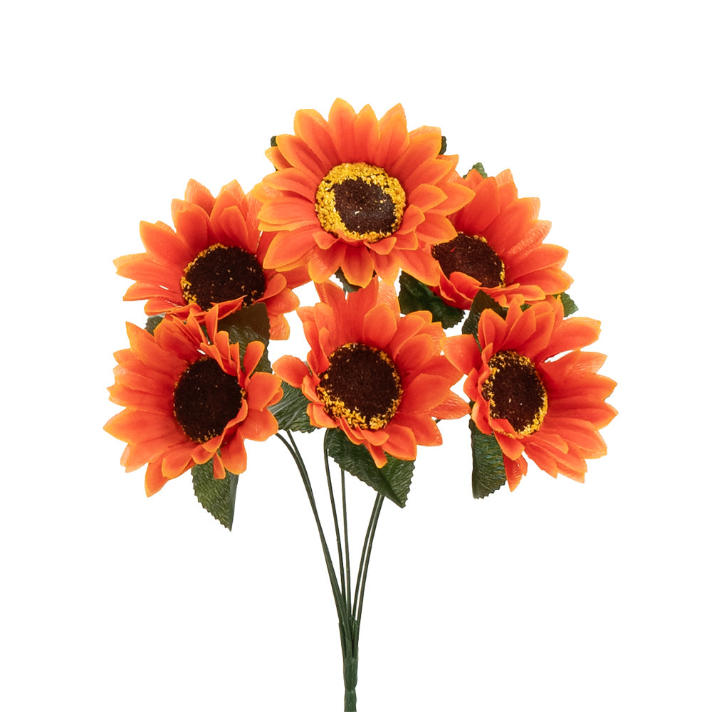 Sunflower Bush Orange 40cm