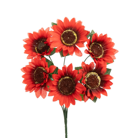 Sunflower Bush Red 40cm