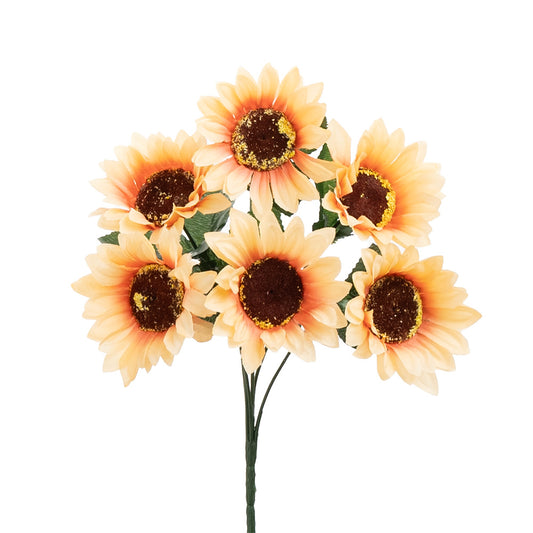 Sunflower Bush Champagne 40cm