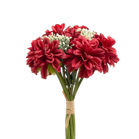 Pompom Bouquet Red 24cm