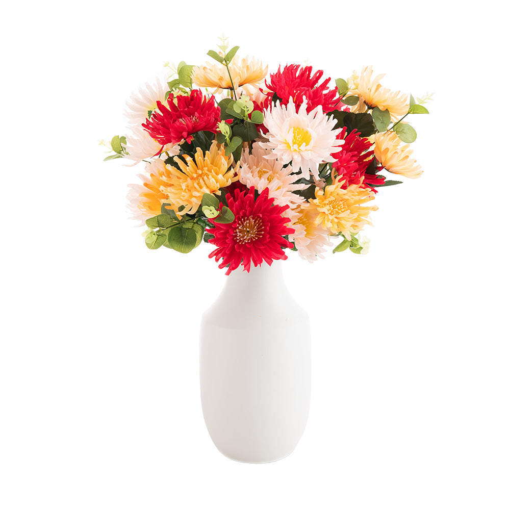 Chrysanthemum Bush Cream 35cm