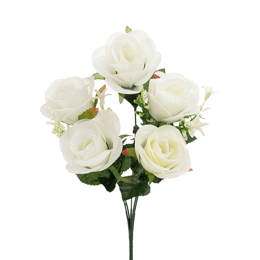 Valentine's Rose Bouquet Cream 36cm