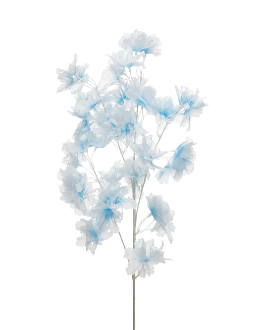 Coloured Cherry Blossom Blue 87cm