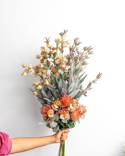 Sunset Hues Botanical Bouquet