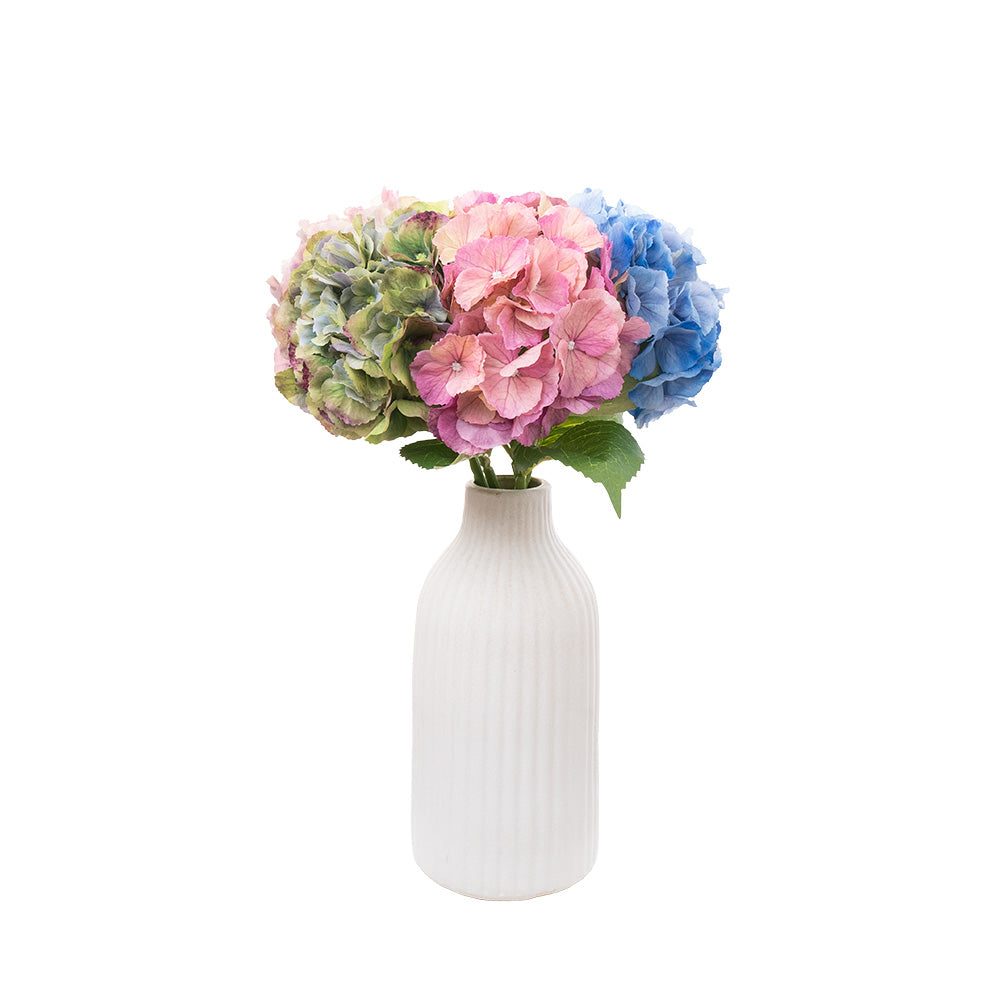 Real Touch Hydrangea Stem Cream 49cm