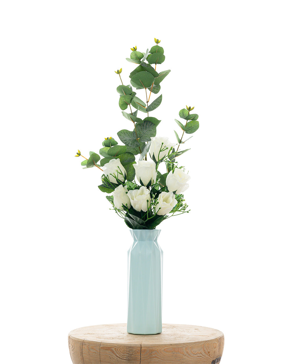 Dried Eucalyptus Stem Green 88cm